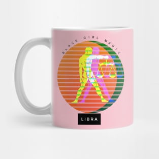 Libra Black Girl Magic (zodiac sign) Mug